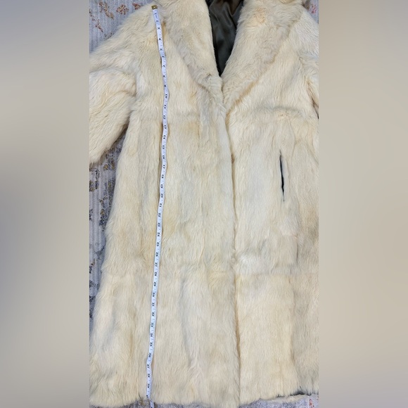 Hooded Rabbit Fur Coat - Picture 10 of 11